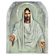Icono Jesús y oración Padre Nuestro 20 cm s2