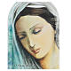 Icône visage Sainte Vierge avec prière 25 cm s2