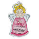 Girl angel plaque with prayer s3