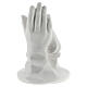 Resin hand with little boy 10 cm s4