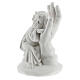 Child held by hand statue in resin 10 cm s2