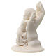 Resin hand with little girl 10 cm s2