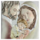 Picture Holy Family colored laminated 36x24 cm s4