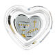 Holy Communion heart-shaped box of 9 cm s3