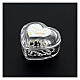Boîte coeur avec chapelet Communion 9 cm s2