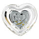 Caja corazón con rosario Sagrada Familia 9 cm s3