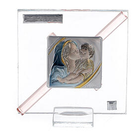 Quadretto Maternità Rosa 8x7 cm