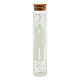 Glass tube for wedding favour 5x1 in s1