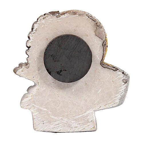Communion chalice magnet in colored plaster 5x5 cm 3