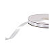 Ribbon for favours, white double satin of 0.4 in, 55 yards s2