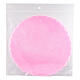 Pink organza veil for favours, 9 in diameter, set of 50 s1