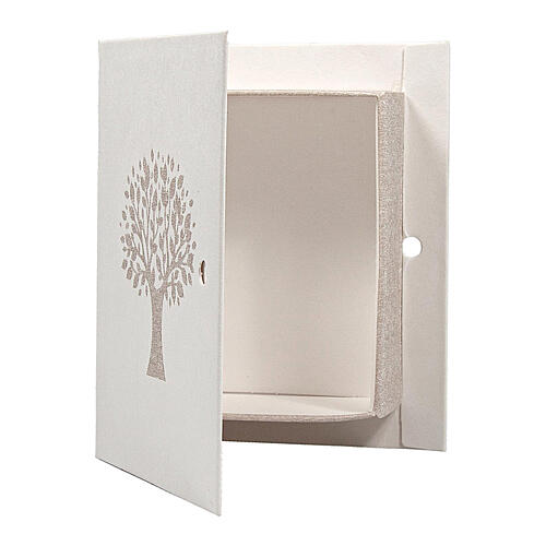 Paper gift box with Tree of life, book-shaped, 4x3x1.5 in 3