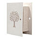 Paper gift box with Tree of life, book-shaped, 4x3x1.5 in s1