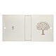 Paper gift box with Tree of life, book-shaped, 4x3x1.5 in s6