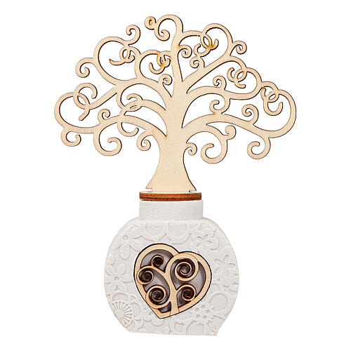 Air freshner with Tree of Life, religious favour, 6x4 in 1