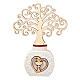 Bomboniera Profumatore tondo Albero della Vita Comunione 15x10 cm s1