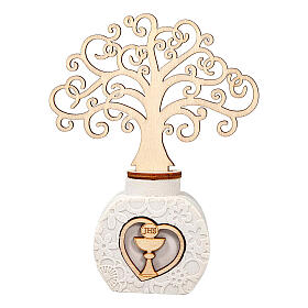 Round Perfumer Favor Tree of Life Communion 15x10 cm