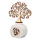 Tree of Life air freshner with Holy Family, religious favour, 6x4 in s2