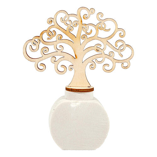 Round reed diffuser Confirmation favor Tree of Life 15x10 cm 3
