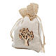 Sacchetto Albero della Vita Juta 10x8 cm s2