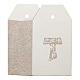 Dove-coloured gift box with Tau cross 3x2x1.5 in s3