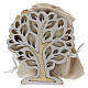 Wooden Tree of life with jute bag different colours 3 in s1