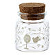 Glass jar for Holy Communion favour 2.5x2 in s1