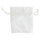 Geschenksäckchen mit Ziehband, Weiß, 12x10 cm s2