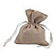 Beige rectangular bag for favours 4x3 in s4