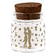 Glass jar for wedding favour 2 in diameter s1