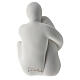 Silver plated baby sitting family favor 10 cm s4