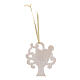 Wall resin ornament, Tree of Life with Holy Family, 3x2 in s3