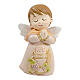 Resin favour, angel with Communion symbols, 3 in s1