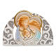 Holy Family favor arch icon in resin 10x7 cm s1