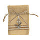 Jute bag for favours with chalice, 5x4 in s2