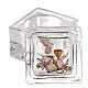 Glass box for First Communion favour, 2x2x2 in s2