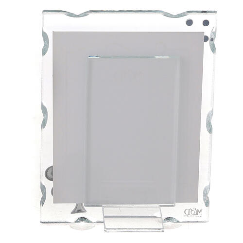 Portafoto vetro Albero della Vita 10x8 cm 4