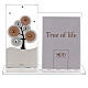 Glass picture frame with Tree of Life, 3.5x2.5 in s1