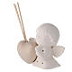 LED resin oil reed diffuser Angel with Heart 10 cm s2