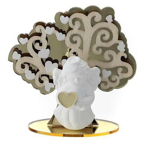 Tree of Life with angel, air freshener, Baptism favour, 3 in 1