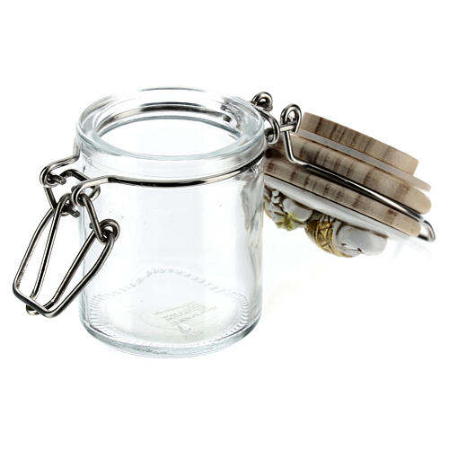 Jar for Communion favour, golden chalice, 3 in 3