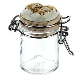 Jar for Wedding favour, Holy Family, 3 in