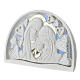 Illuminated Holy Family Marble Wedding Favor 8 cm s2