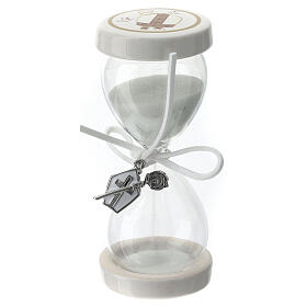 White hourglass with chalice, Confirmation favour, 4 in