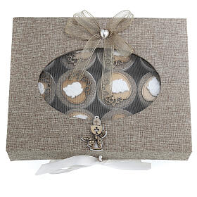 Geschenkbox für Gastgeschenke, 13-teilig, Erstkommunion, 20 cm