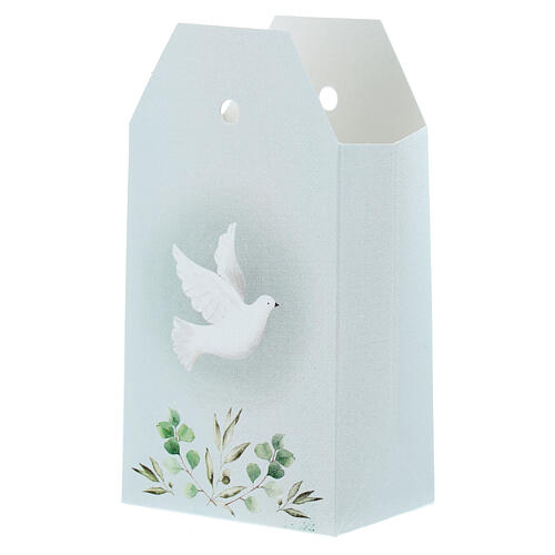 Confirmation box with dove, 3x2.5x1.5 in 1
