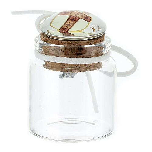 Glass jar, Confirmation favour, 2.5x1.5x1.5 in 3