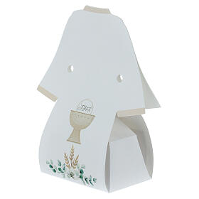  First Communion paper box tunic 12x6x5 cm