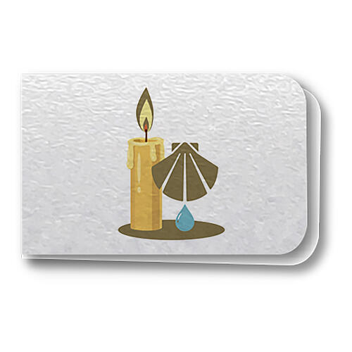 Geschenkverpackungs-Set, Faltschachteln und Karten für Taufe, monochrom 2