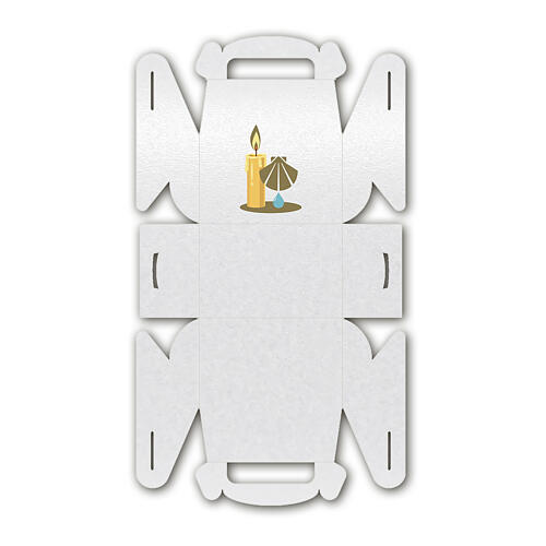 Baptism favours, set of 10, boxes and cards 4